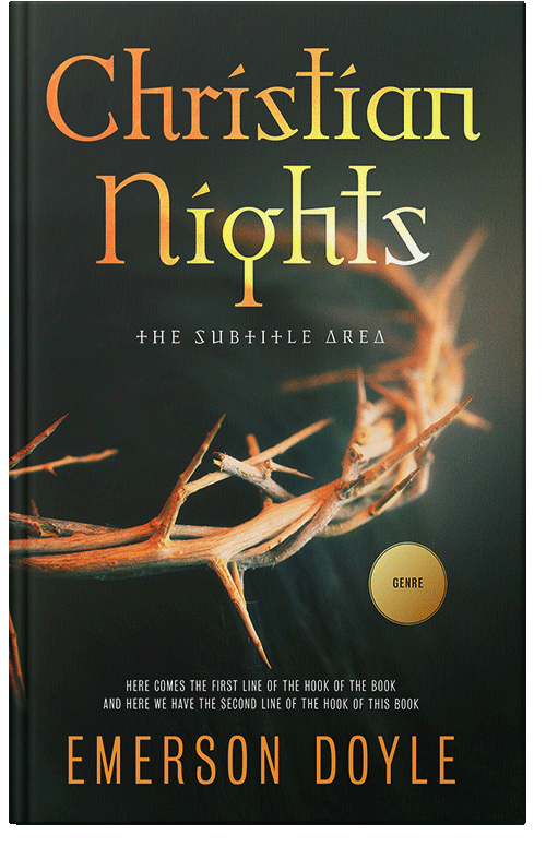 Front view of Premade Religion & Spirituality Book Cover - Di Serria