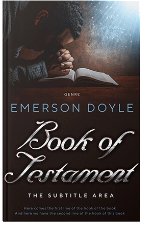 Pre Made Book Cover Night Rider