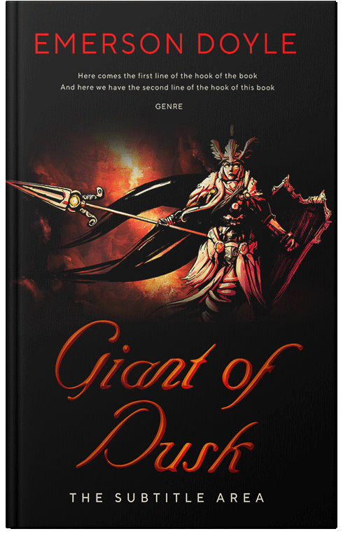 Front view of Premade Fantasy Book Cover - Mojo