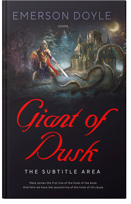 Front view of Premade Fantasy Book Cover - Bastille