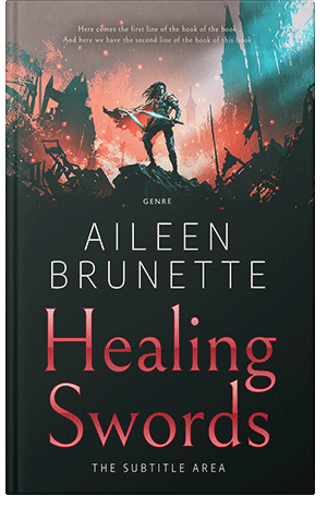 Premade Book Cover New York Pink