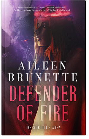 Premade Book Cover Tamarind