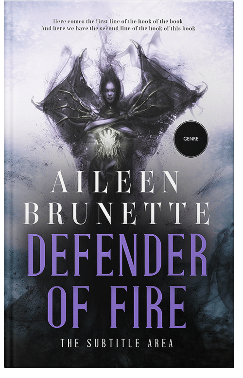 Front view of Premade Fantasy Book Cover - Snuff