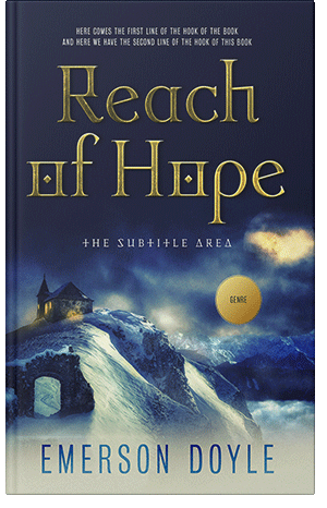 Premade Book Cover Thistle Green