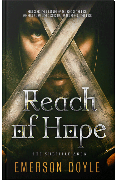 Front view of Premade Fantasy Book Cover - Sorrell Brown