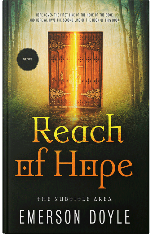 Front view of Premade Fantasy Book Cover - Eternity