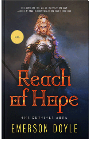 Premade Book Cover Shark