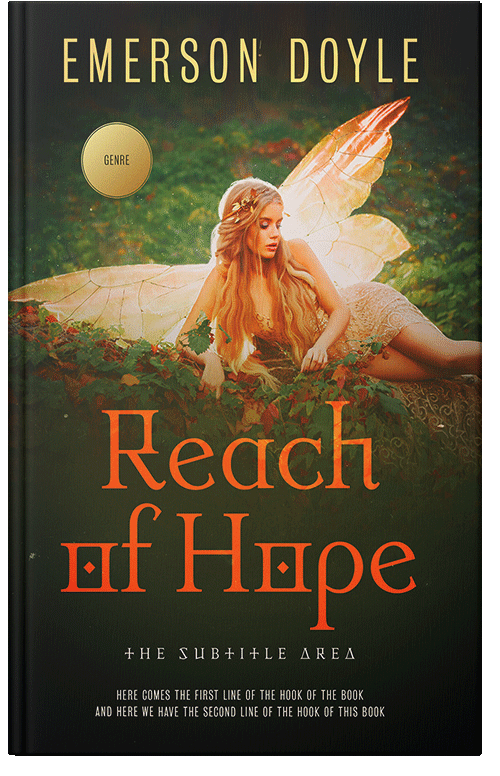 Front view of Premade Fantasy Book Cover - Di Serria