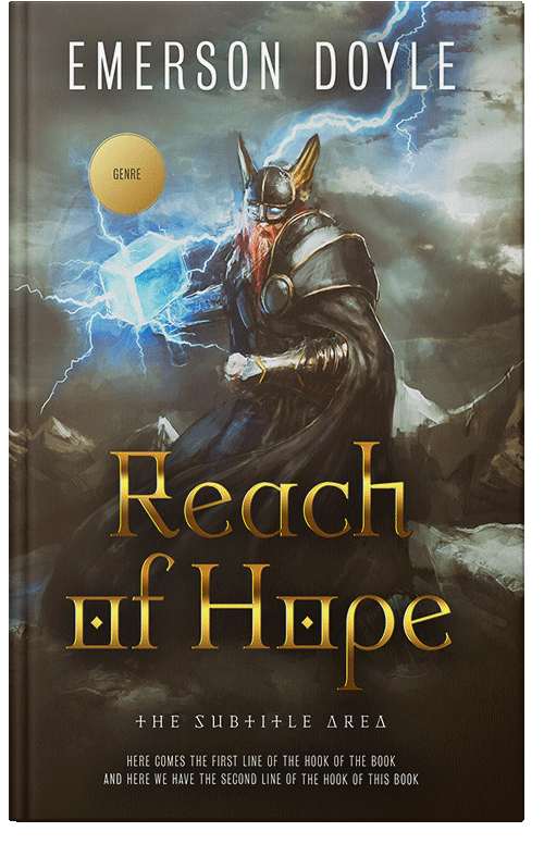 Front view of Premade Fantasy Book Cover - Birch