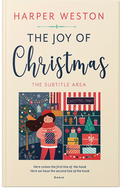 Front view of Premade Chick Lit Book Cover - Blue Dianne