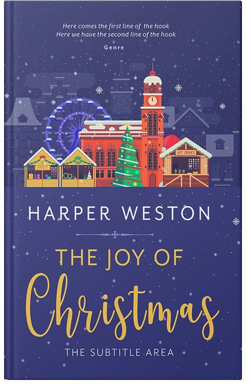 Front view of Premade Literary Fiction Book Cover - East Bay