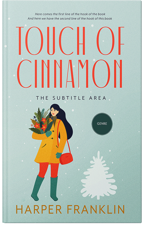 Front view of Premade Chick Lit Book Cover - Edgewater