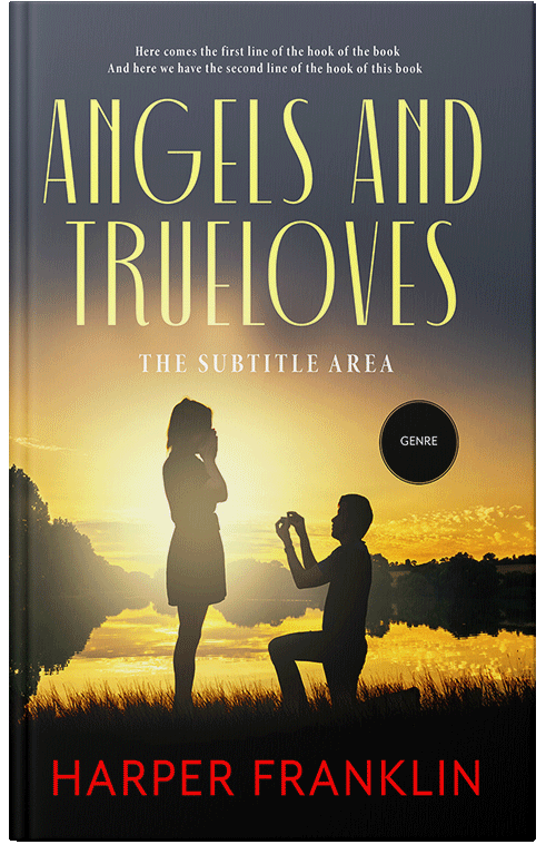 Front view of Premade Romance Book Cover - Rob Roy