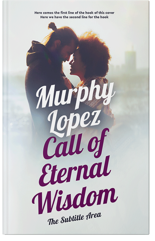 Front view of Premade Romance Book Cover - Bossanova