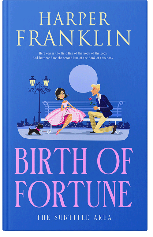 Front view of Premade Romance Book Cover - Mariner