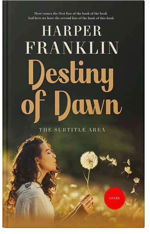 Front view of Premade Romance Book Cover - Rangoon Green