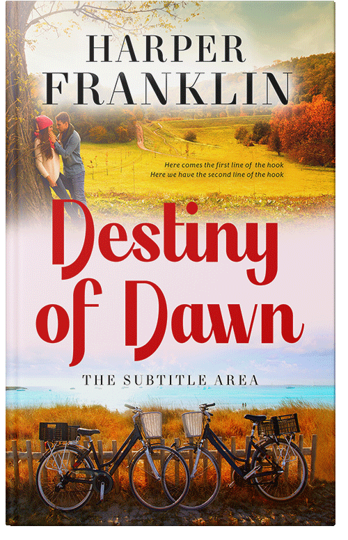 Front view of Premade Romance Book Cover - Eclipse