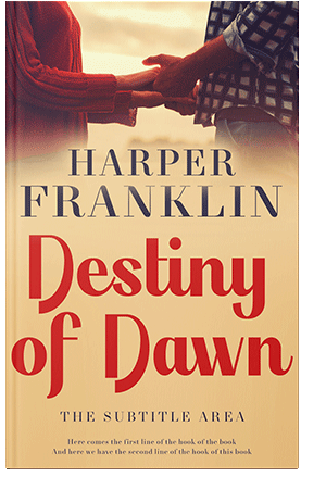 Pre Made Book Cover Maize