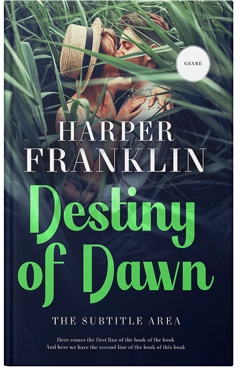 Front view of Premade Romance Book Cover - Mirage