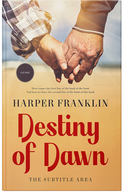 Front view of Premade Romance Book Cover - Tacao