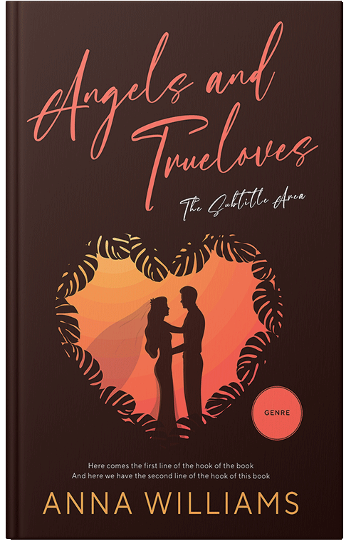 Front view of Premade Romance Book Cover - Sambuca