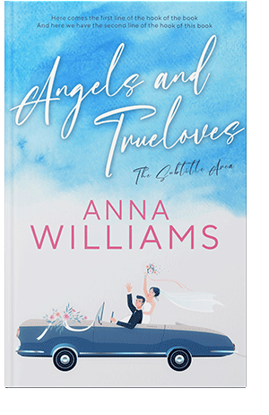 Pre Made Book Cover Catskill White