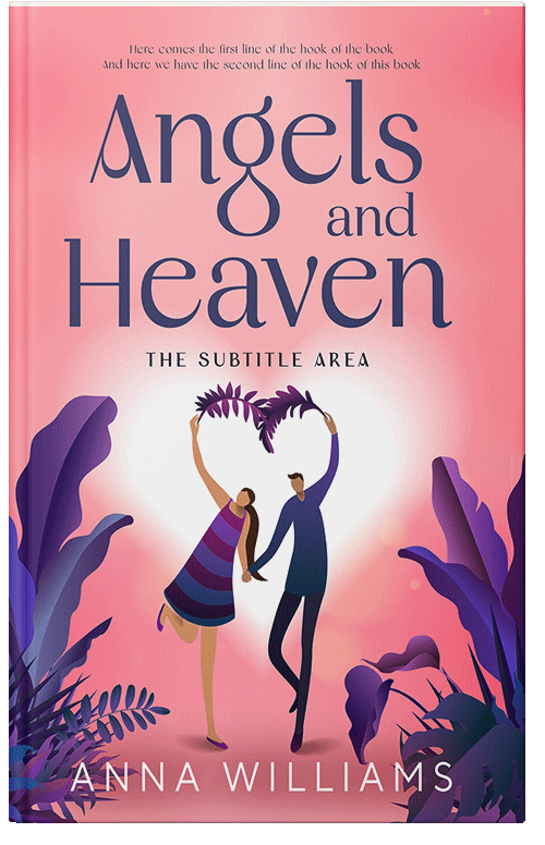 Front view of Premade Romance Book Cover - Wewak