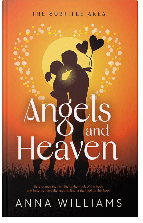 Front view of Premade Romance Book Cover - Asphalt