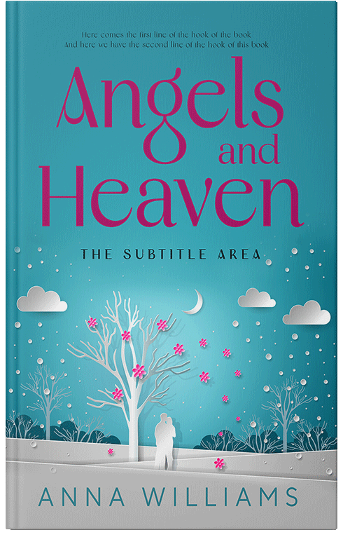 Front view of Premade Romance Book Cover - Boston Blue