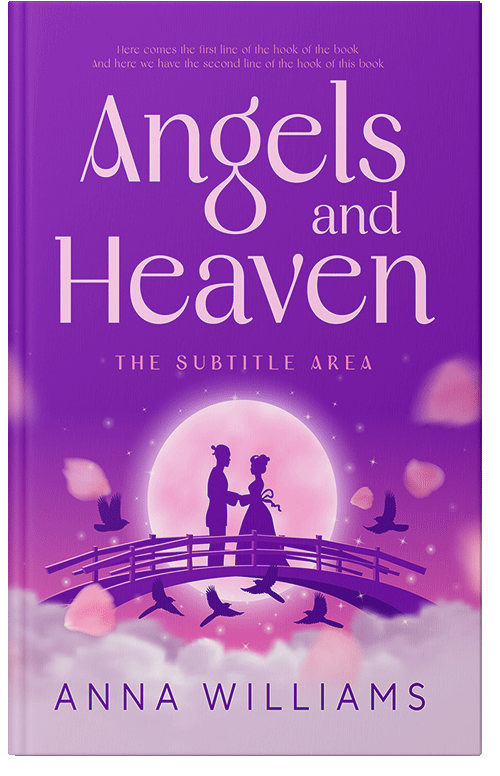 Front view of Premade Romance Book Cover - Vanilla Ice