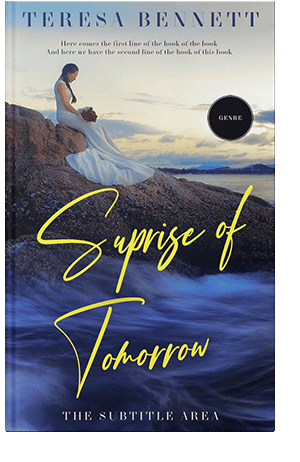 Pre Made Book Cover Tana