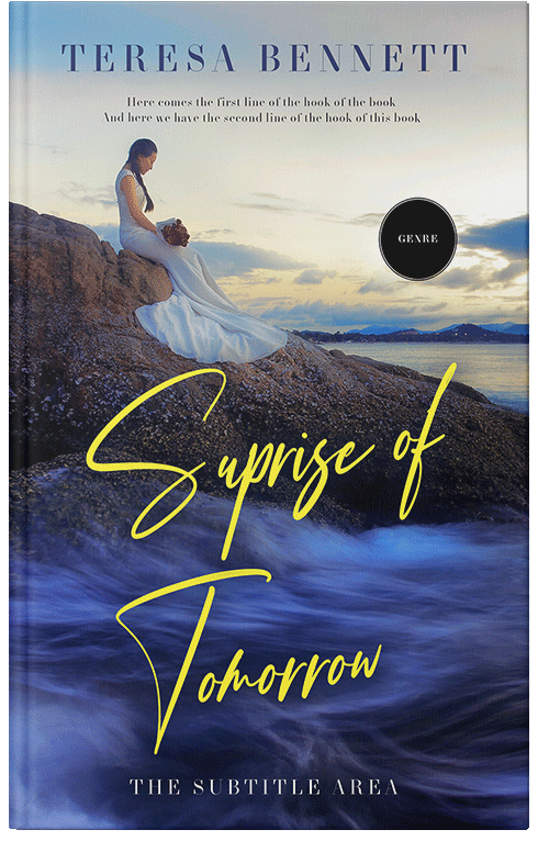 Front view of Premade Romance Book Cover - Tana