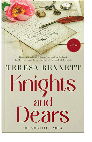 Pre Made Book Cover Satin Linen