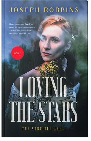 Premade Book Cover Oxford Blue