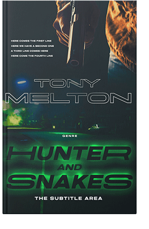 Pre Made Book Cover Outer Space