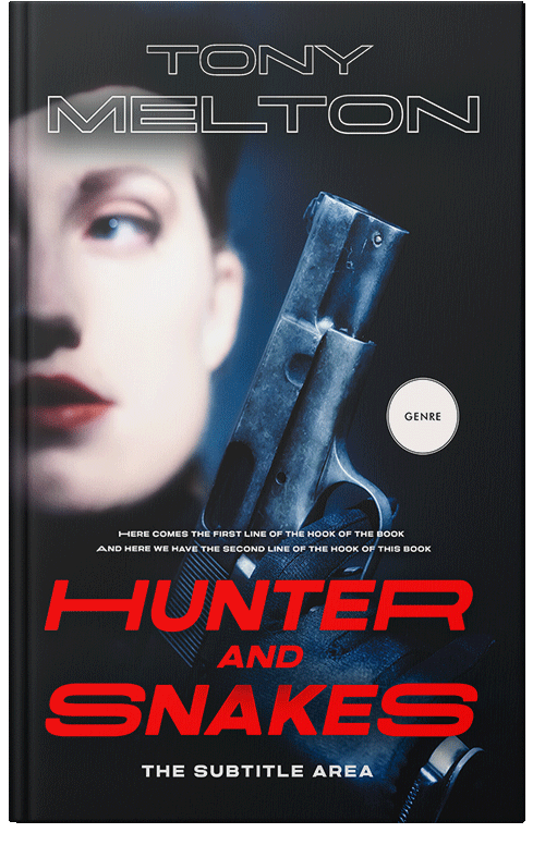 Front view of Premade Mystery & Thriller & Suspense Book Cover - Mirage