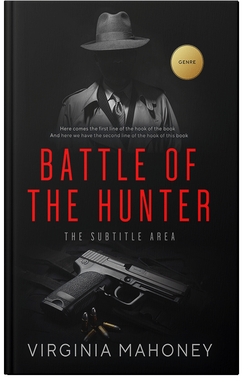 Front view of Premade Mystery & Thriller & Suspense Book Cover - Woodsmoke