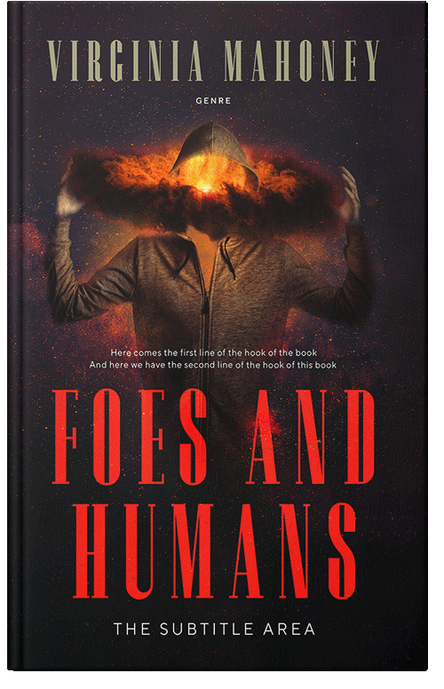 Front view of Premade Action & Adventure Book Cover - Gondola