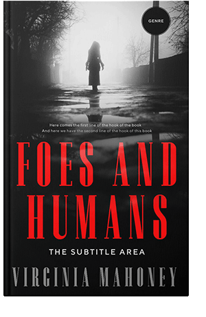 Pre Made Book Cover Cod Gray