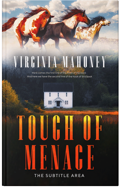 Front view of Premade Western Book Cover - Dune