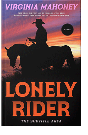 Pre Made Book Cover Chestnut Rose