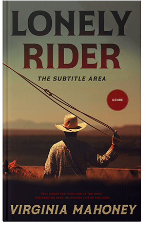 Pre Made Book Cover Cocoa Brown