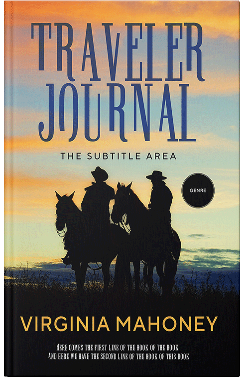 Front view of Premade Action & Adventure Book Cover - Vulcan