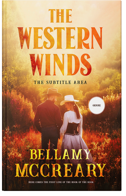 Front view of Premade Romance Book Cover - Paco