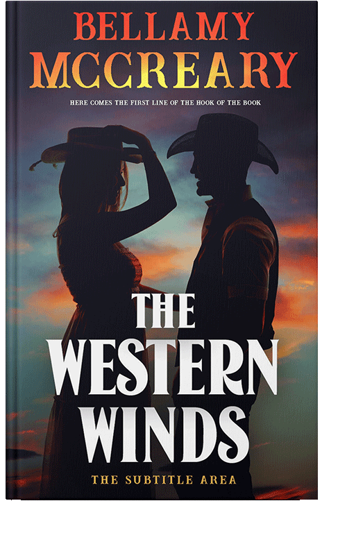 Front view of Cinder #12919 - Premade Romance Book Cover