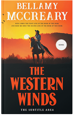 Pre Made Book Cover Tango