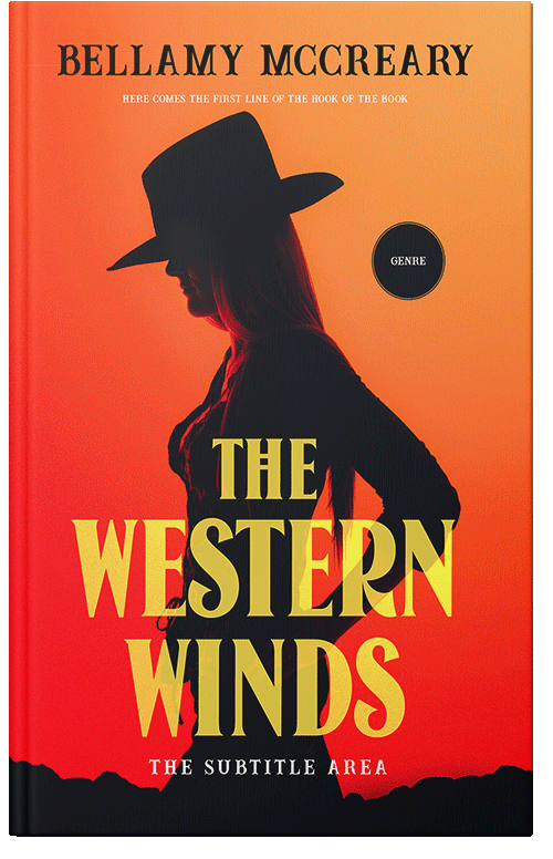 Front view of Premade Erotica Book Cover - Flamingo