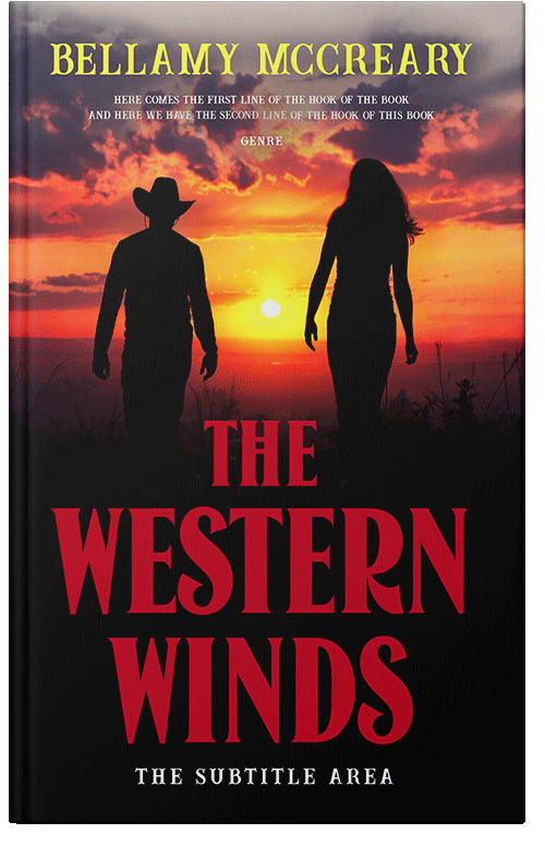 Front view of Premade Romance Book Cover - Gondola