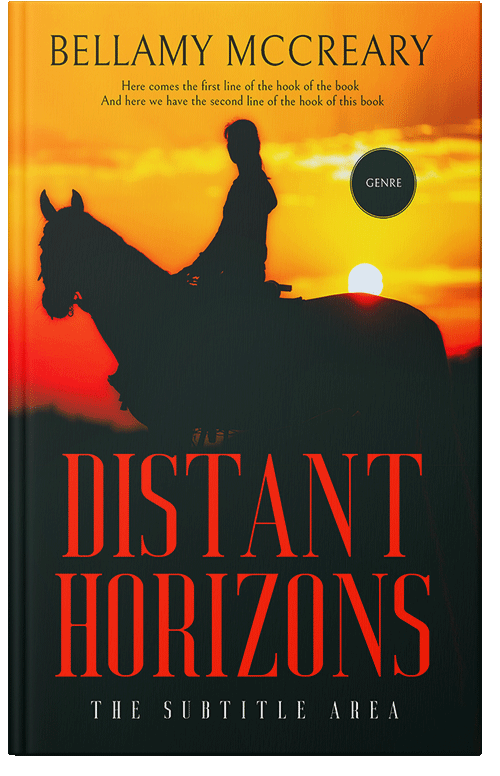 Front view of Premade Teen & Young Adult Book Cover - Sun