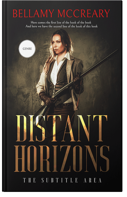 Front view of Premade Historical Book Cover - Zeus